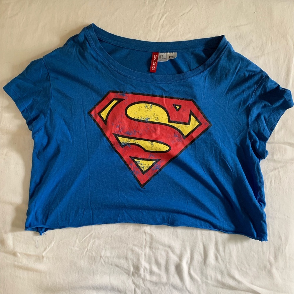 Superman crop top